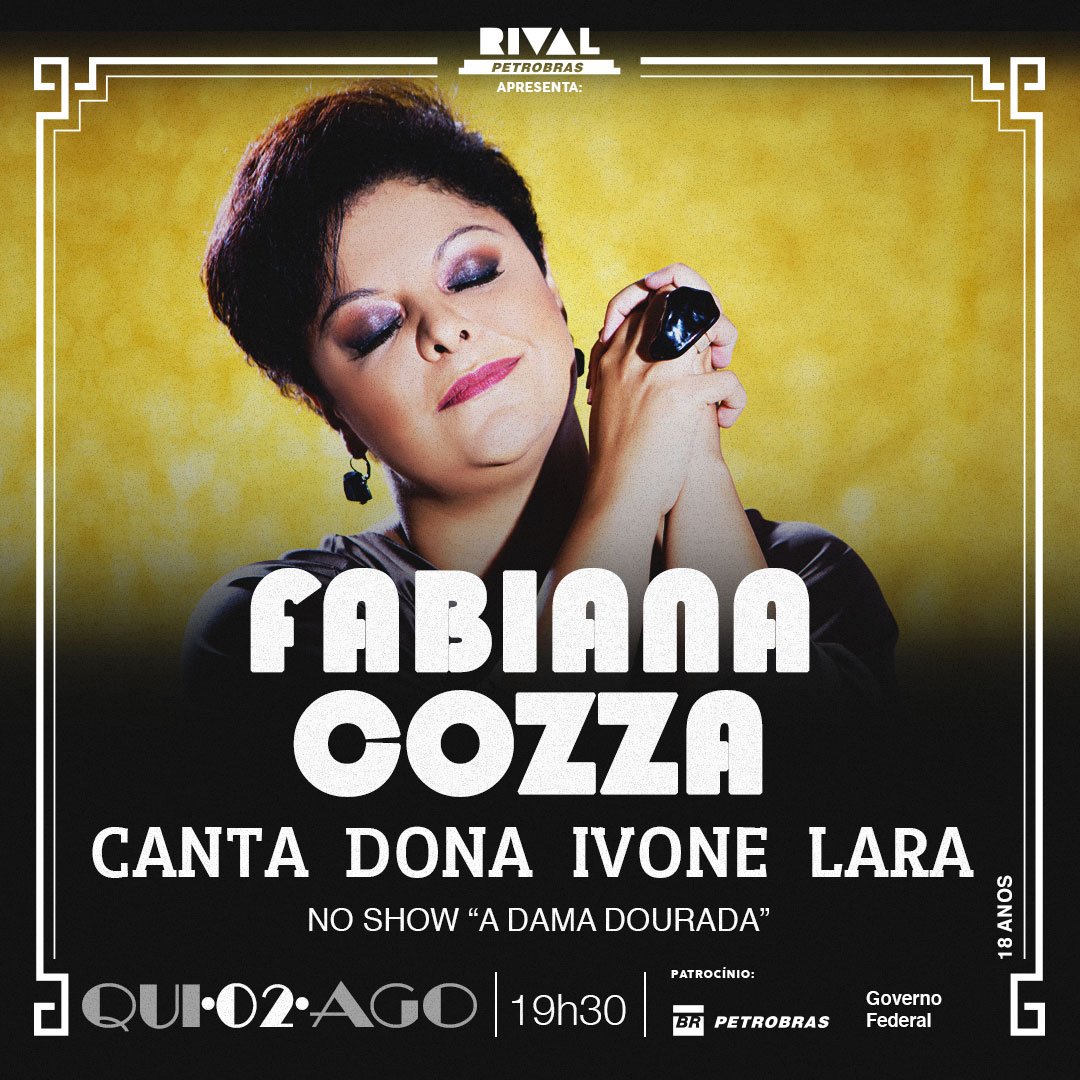 02/08 ▪ Fabiana Cozza canta Dona Ivone Lara