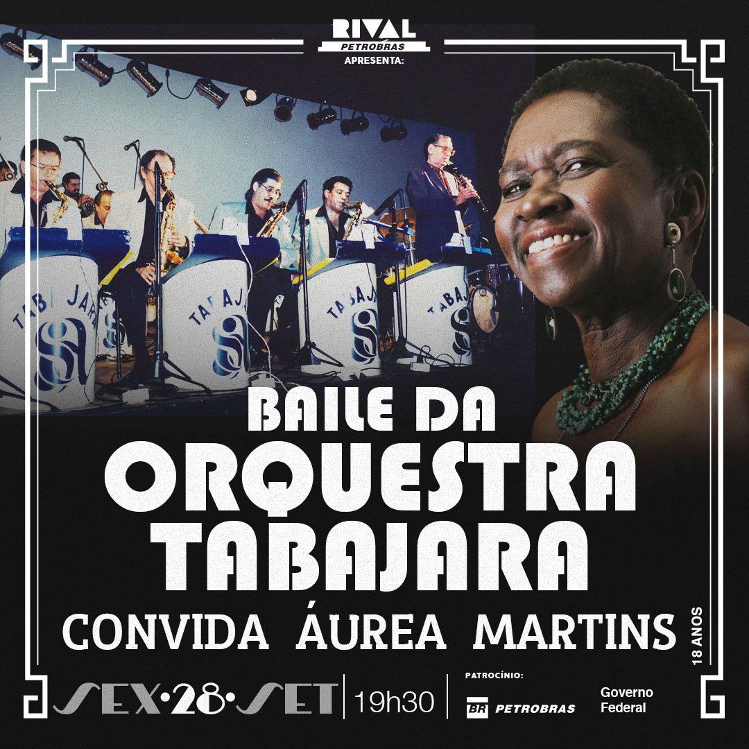 28/09 ???? Baile da Orquestra Tabajara convida Aurea Martins
