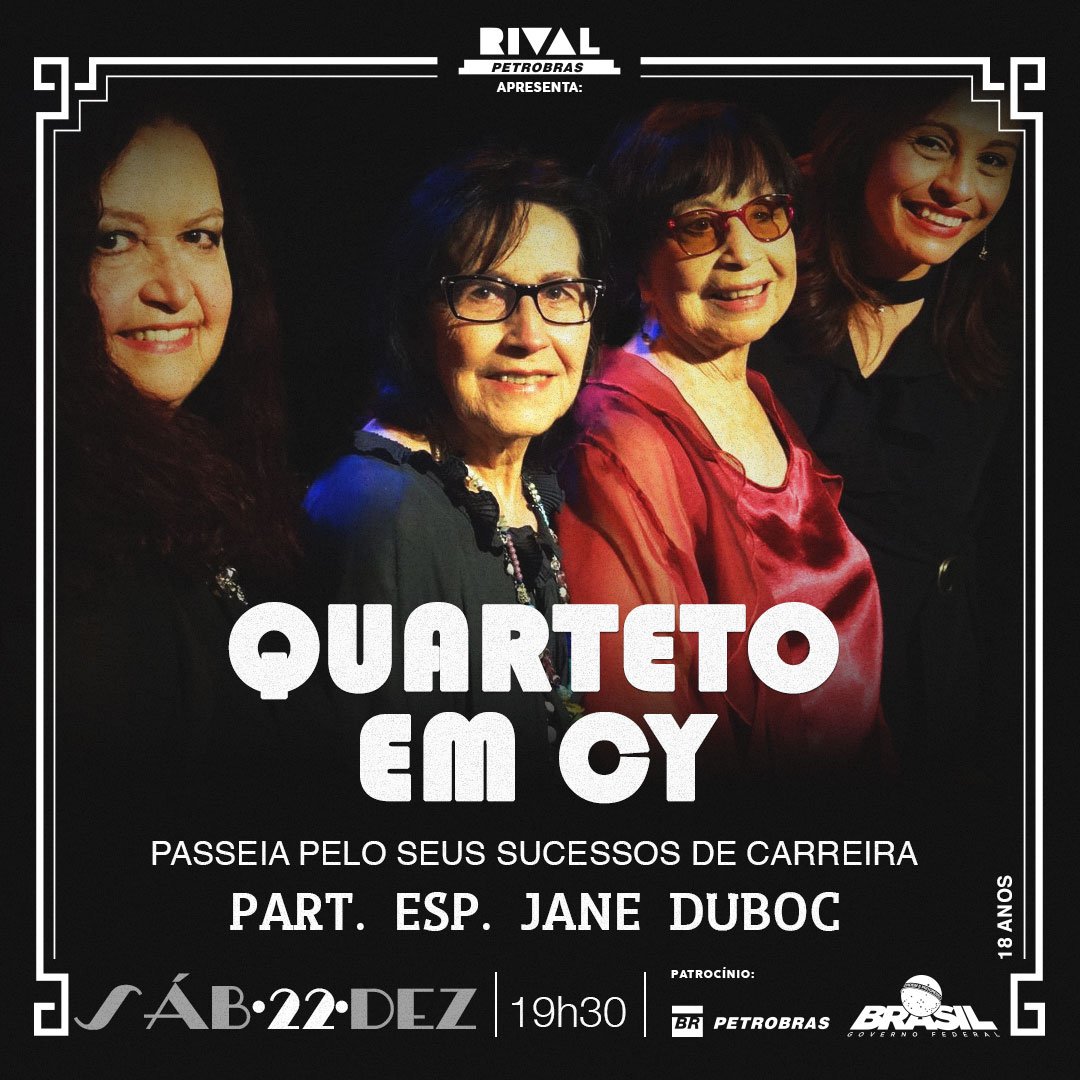22/12 – Quarteto em Cy part. esp. Jane Duboc