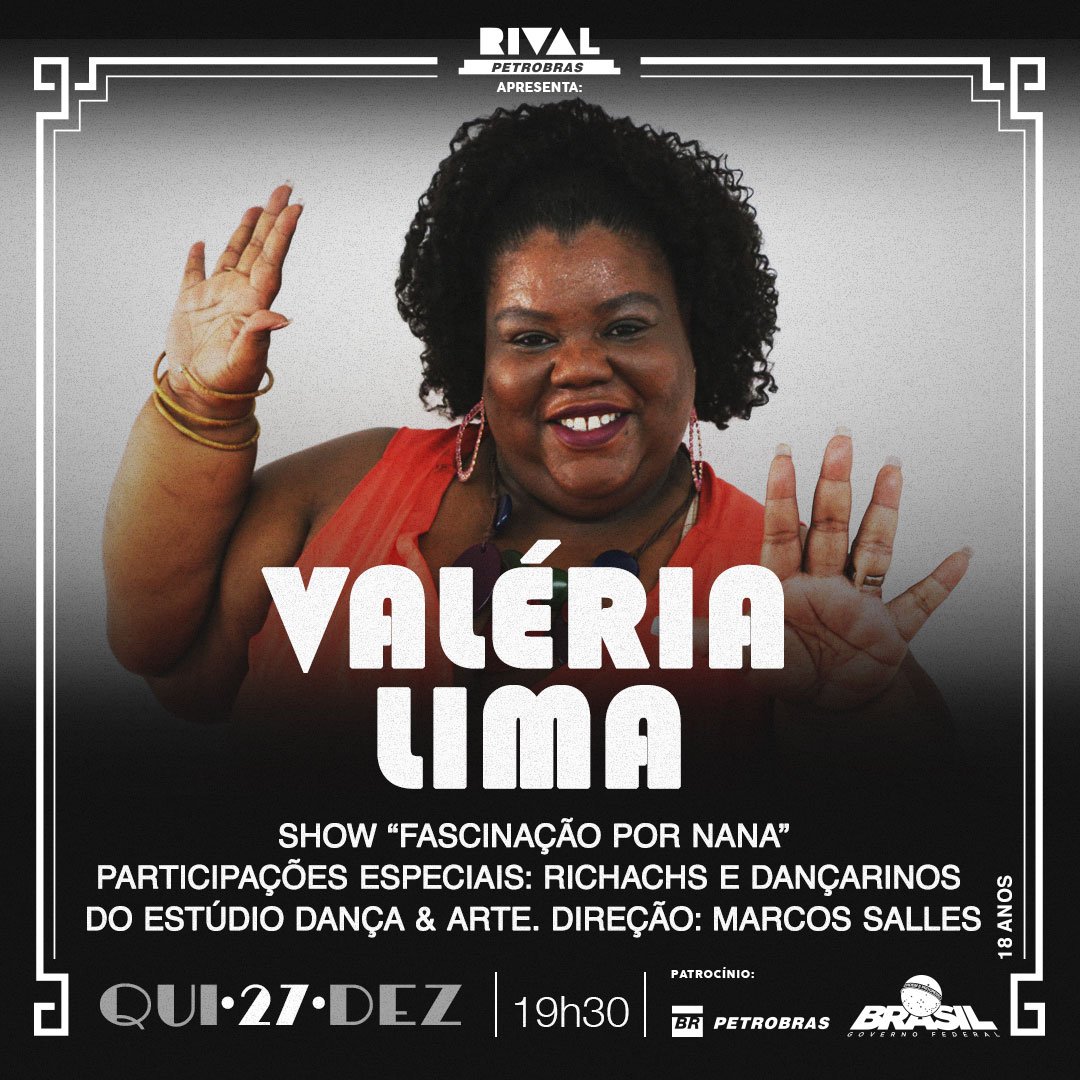27/12 – Valéria Lima no show “Fascinação por Nana”