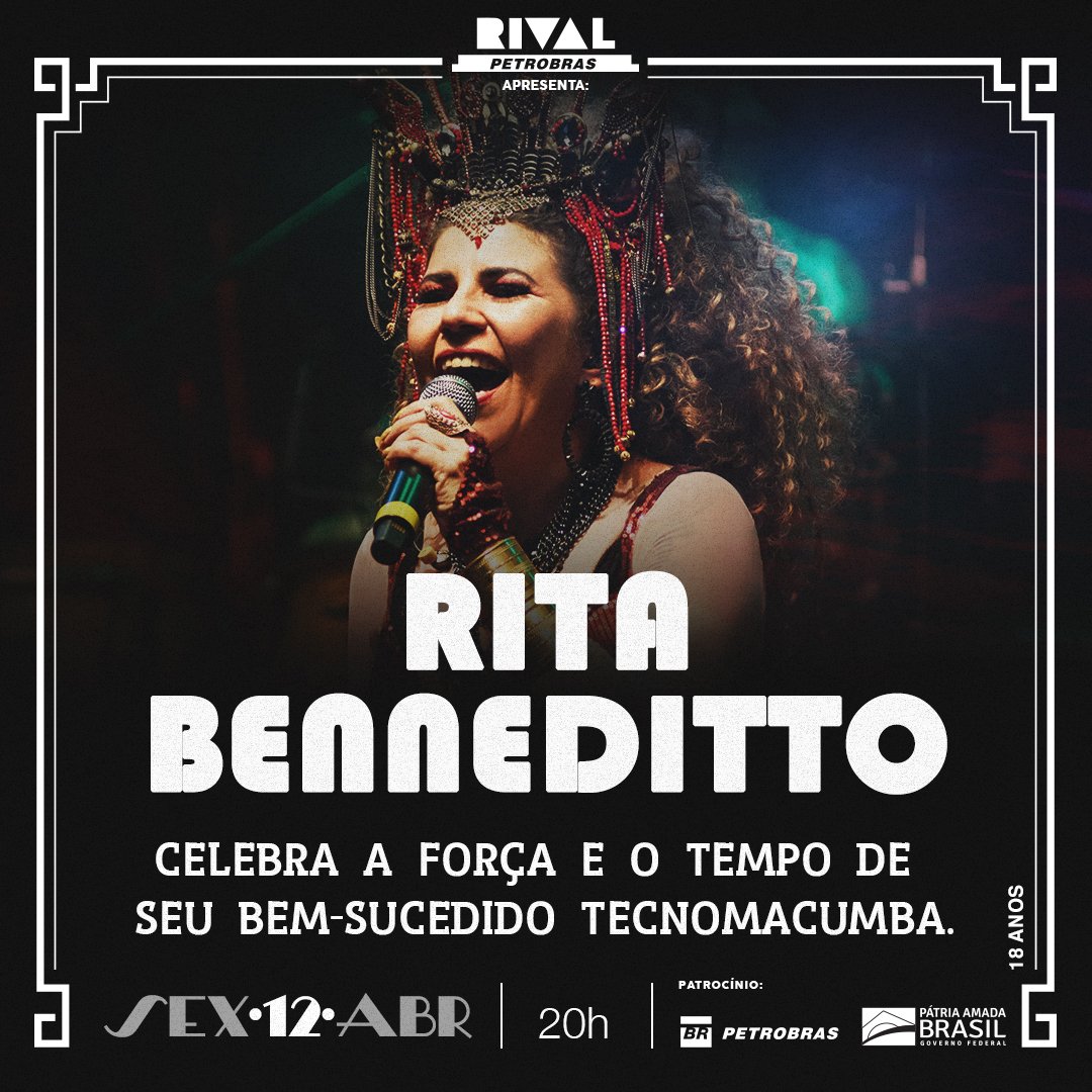 12/04 ~ Rita Benneditto (Tecnomacumba)