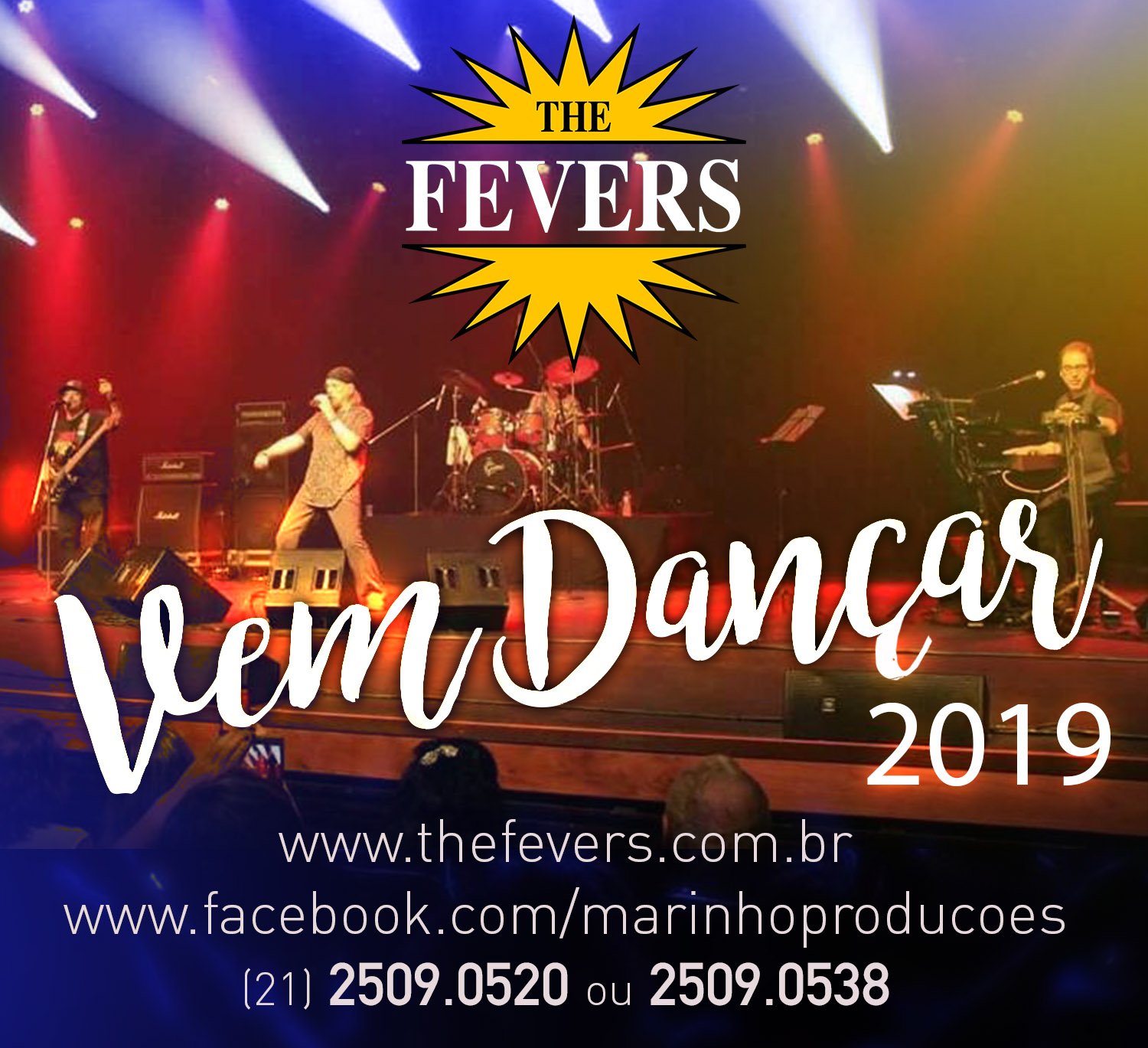 26/04 ~ The Fevers | Lançamento da turnê “Vem Dançar 2019”