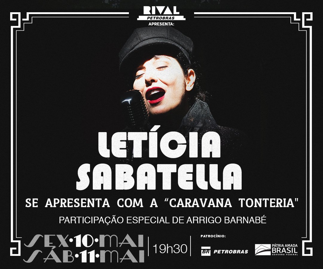 10 e 11/05 ~ Letícia Sabatella em “Caravana Tonteria”