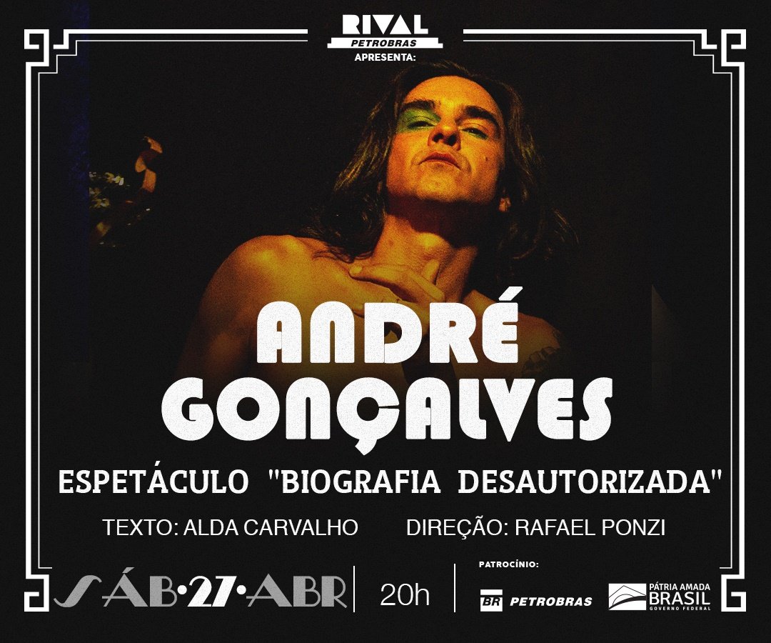 27/04 ~ Biografia Desautorizada com André Gonçalves e banda