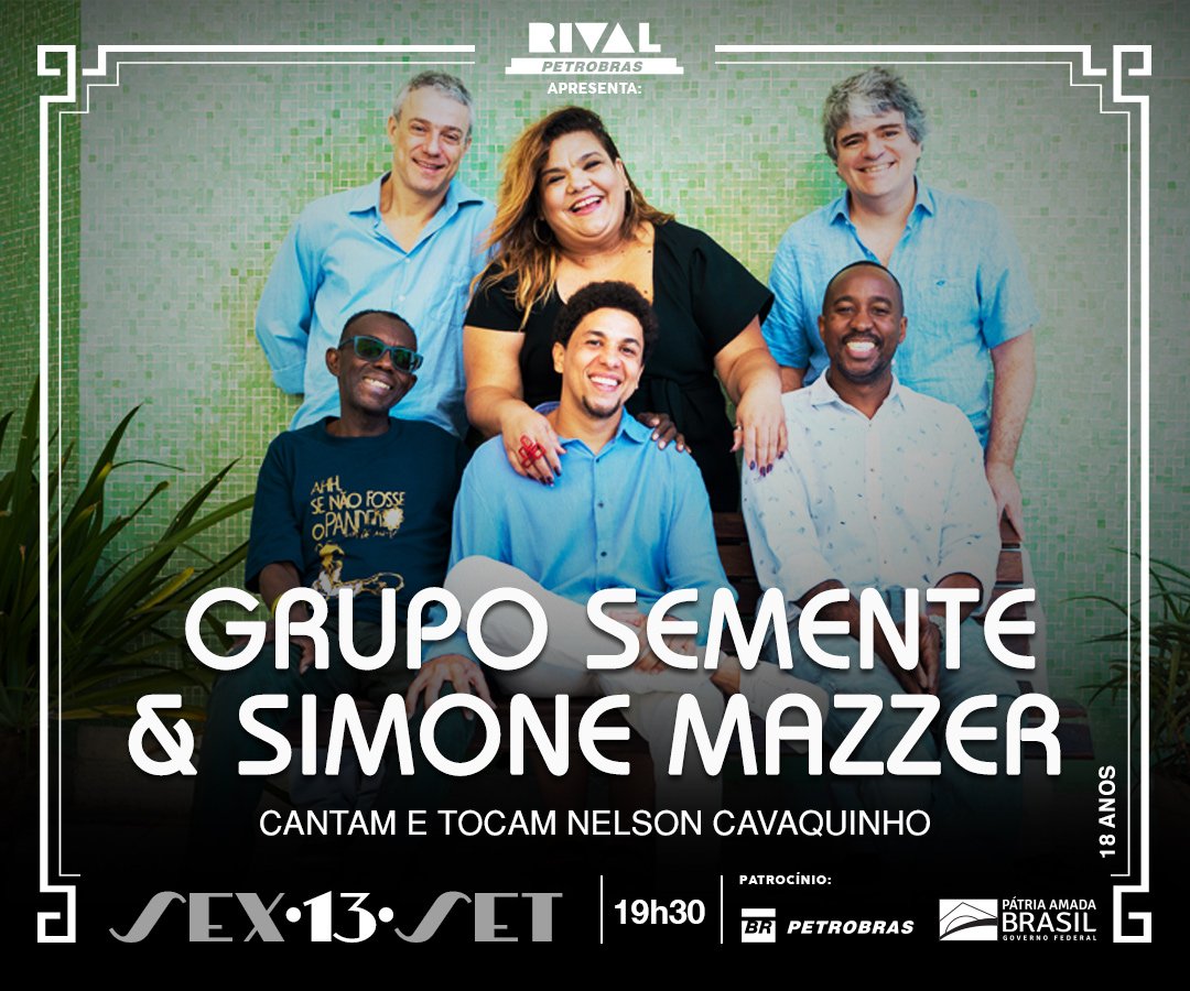 13/09 ~ Grupo Semente & Simone Mazzer