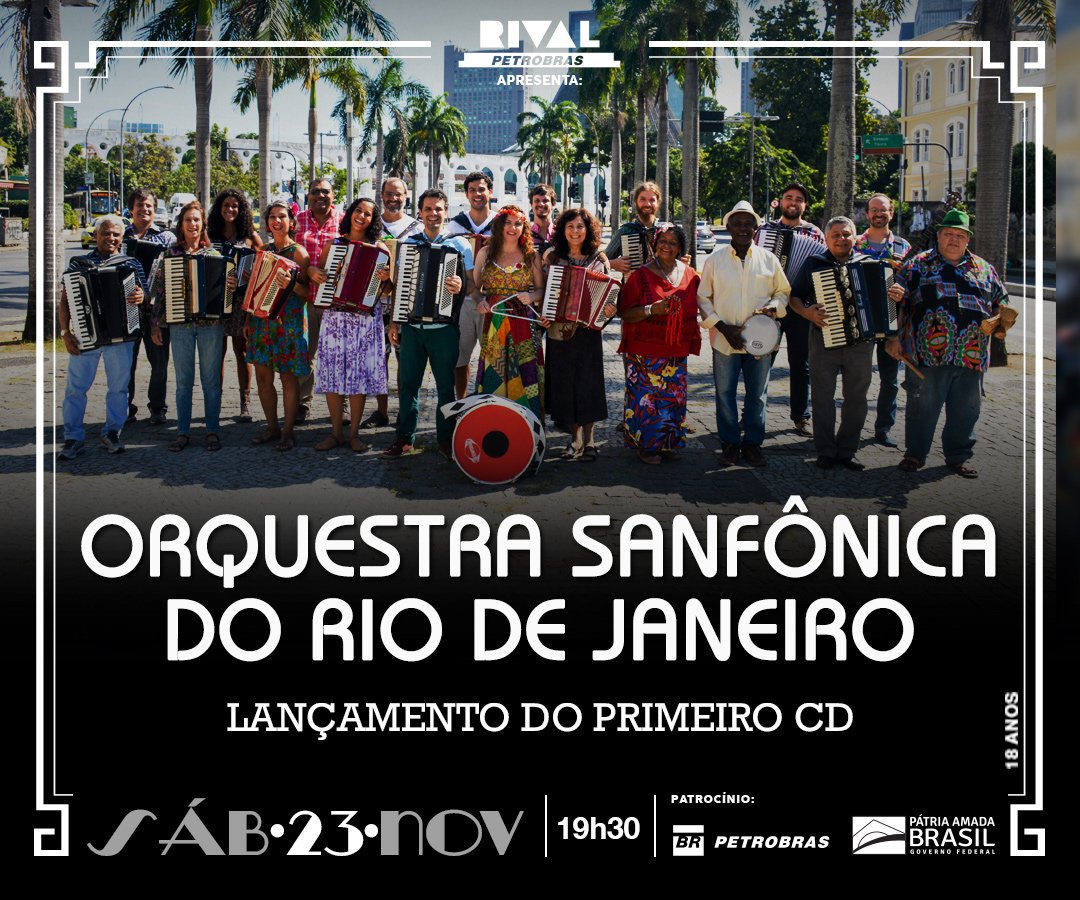 23/11 ~ Orquestra Sanfônica do Rio de Janeiro